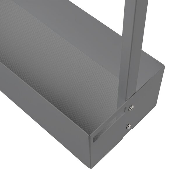 Kuchyňská skříňka výsuvná 2 police 150 mm pravá Softclose WOPLUS antracitová