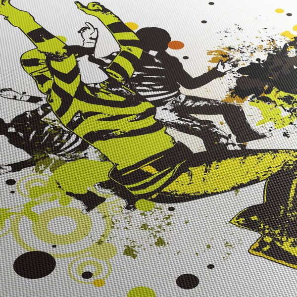 Obraz - Street dance (125x70 cm)