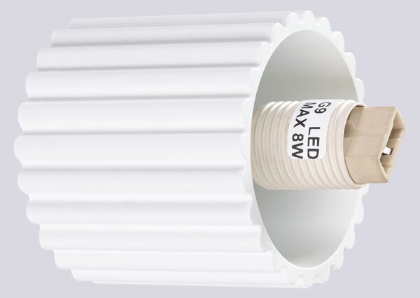 Sollux Lighting Halo nástěnné svítidlo 1x8 W bílá SL.1707