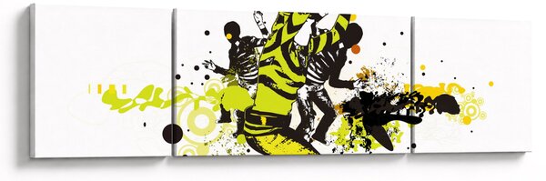 Obraz - Street dance (170x50 cm)