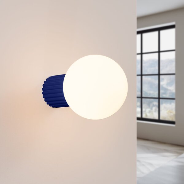 Sollux Lighting Halo nástěnné svítidlo 1x8 W bílá-tmavě modrá SL.1737