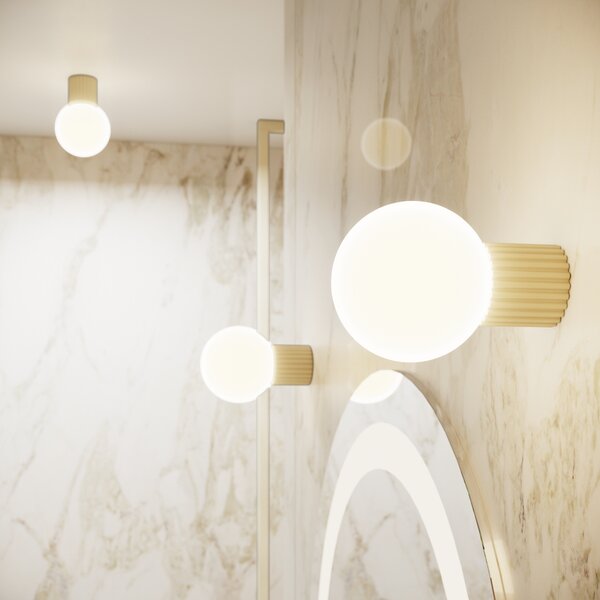 Sollux Lighting Halo nástěnné svítidlo 1x8 W bílá-béžová SL.1717