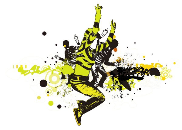 Obraz - Street dance (70x50 cm)