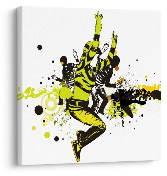 Obraz - Street dance (30x30 cm)