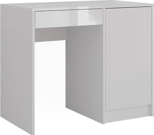 Toaletní stolek Vicco Sherry Bílá/bílý vysoký lesk 89.8 cm, Model 57711