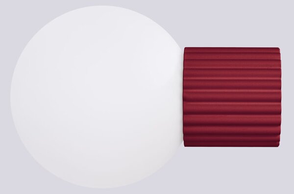 Sollux Lighting Halo nástěnné svítidlo 1x8 W bílá-vínová SL.1747