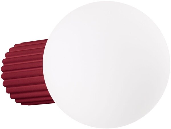 Sollux Lighting Halo nástěnné svítidlo 1x8 W bílá-vínová SL.1747