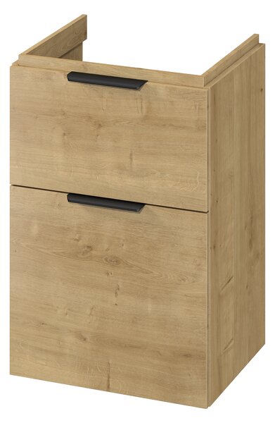 Cersanit City umyvadla se skříňkou 50.5 cm dub S4004-133