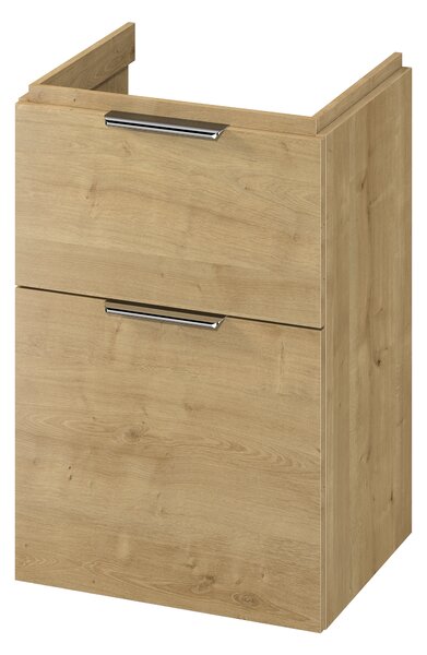 Cersanit City umyvadla se skříňkou 50.5 cm dub S4004-133