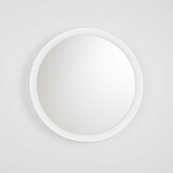 Nova Luce Bílé závěsné zrcadlo s LED osvětlením Onar 58 cm