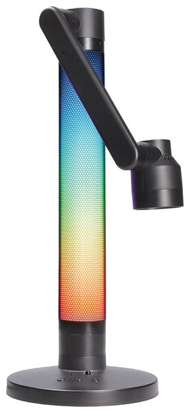 Solight LED stmívatelná lampička s RGB podsvícením, 10W, 600lm, změna chromatičnosti, dálkový ovladač WO67