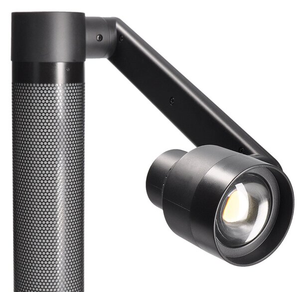 Solight LED stmívatelná lampička s RGB podsvícením, 10W, 600lm, změna chromatičnosti, dálkový ovladač WO67