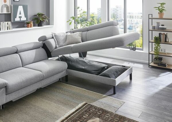 Sedací souprava MELROSE 1082_varianta "L"_Melrose platin