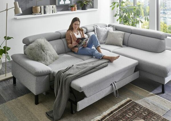 Sedací souprava MELROSE 1082_varianta "L"_Melrose platin