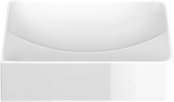 Clou Vale umyvadlo 28x19 cm obdélníkový klasický-na pult bílá lesk CL/03.03160