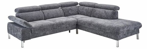 Sedací souprava MELROSE 1082_varianta "L"_Famous anthrazit