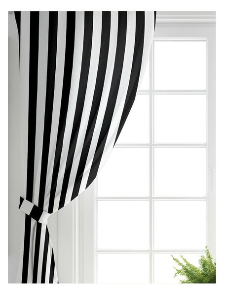 Černo-bílé závěsy v sadě 2 ks 140x260 cm – Mila Home