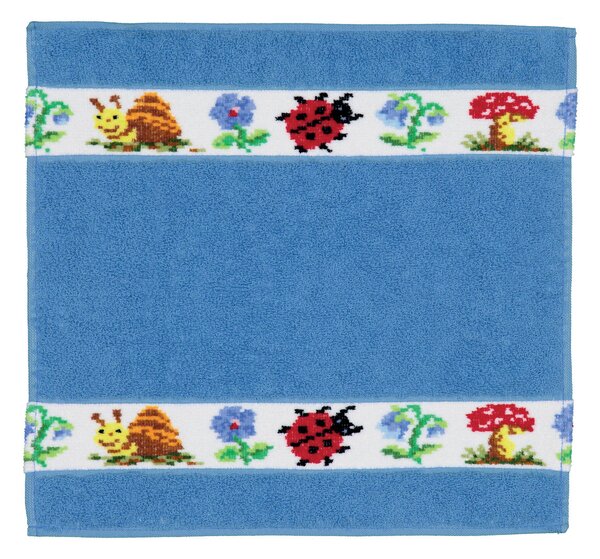 Feiler PAULI modrý ručník na obličej 30 x 30 cm