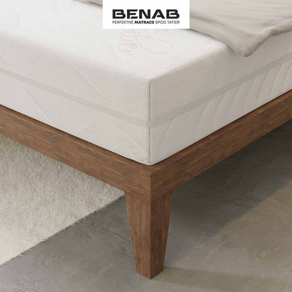 Středně tvrdá pěnová dětská matrace 120x200 cm Easy Sleep – BENAB