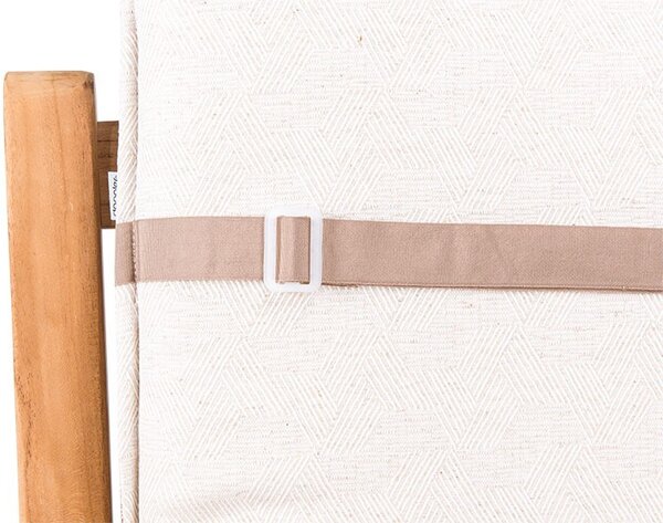 Potah na křeslo DeLuxe Sand 100x48x8cm nízký