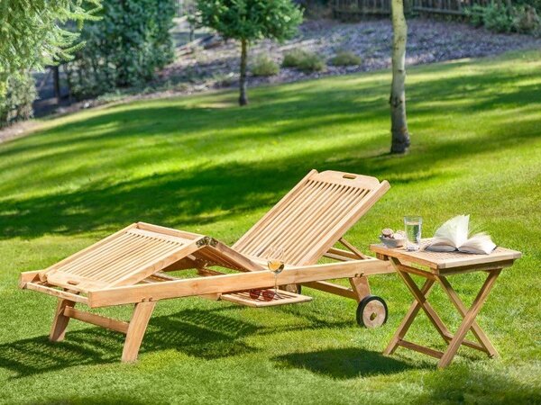 Taburet GENTLE 50x50x50cm, teak