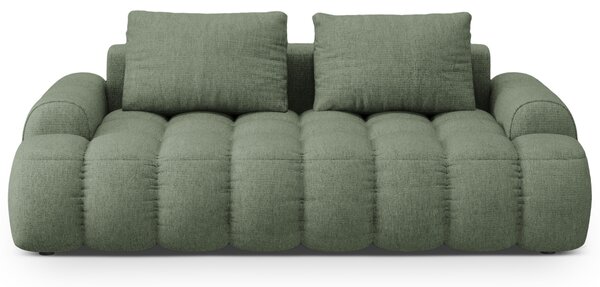 -25 % Dny MOMENTI– Cosmopolitan Design Zelená trojmístná pohovka Linz 200 cm