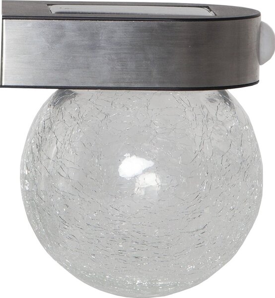 Venkovní nástěnné solární LED svítidlo Star Trading Glory, výška 14,5 cm