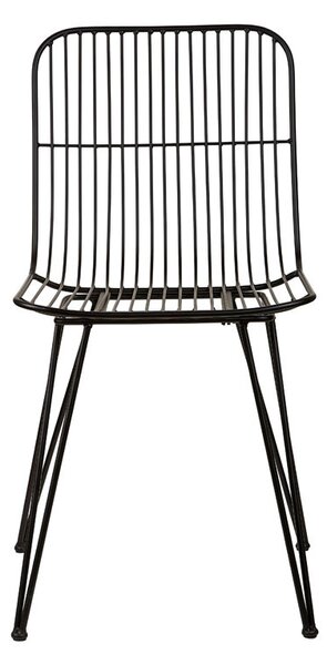 Villa Collection Kovová židle Svale Black 83 cm