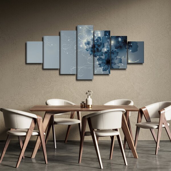Obraz - Něžné květy (210x100 cm)