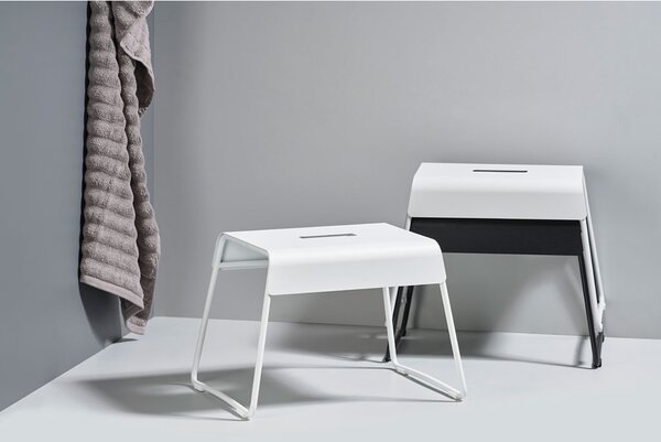 Zone Denmark Kovová stolička A-Stool White 27,5 cm (nosnost 110 kg)