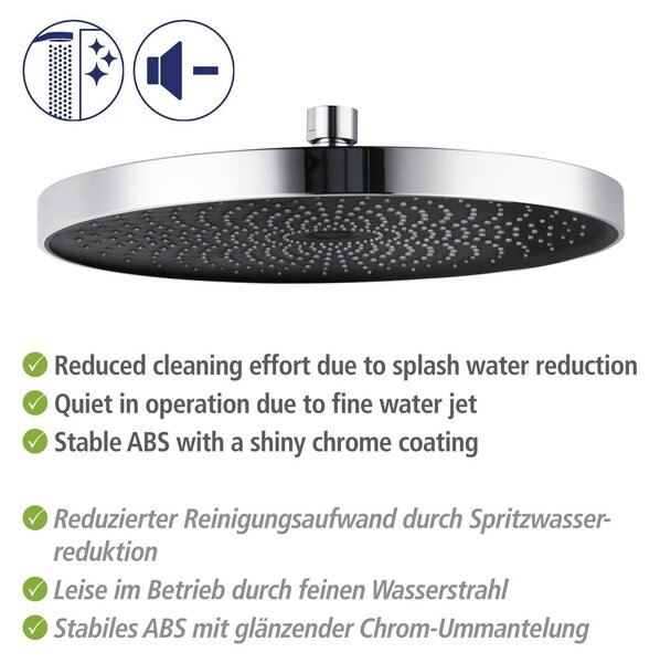 Sprchový set z nerezové oceli v leskle stříbrné barvě 120 cm Soft Water – Wenko