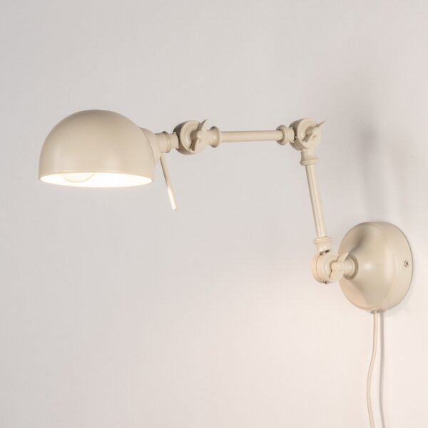 Nástěnné svítidlo Retro Power Taupe (LMD)