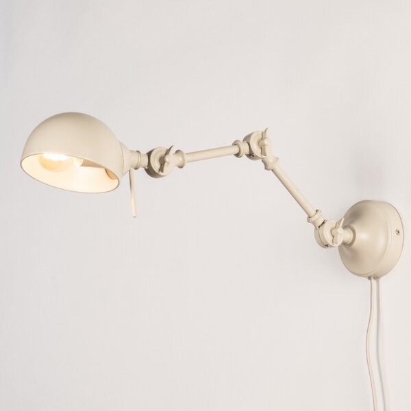 Nástěnné svítidlo Retro Power Taupe (LMD)