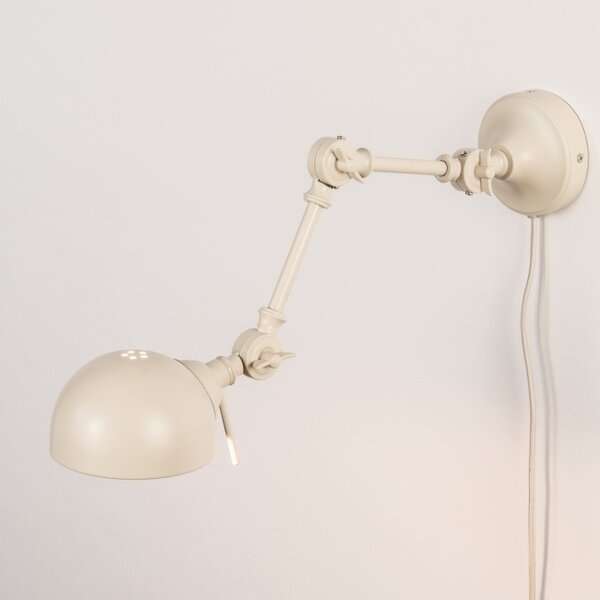 Nástěnné svítidlo Retro Power Taupe (LMD)