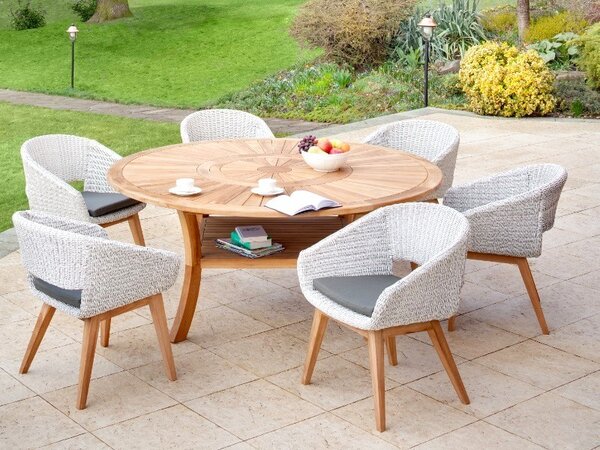 Zahradní stůl COLOSSEUM průměr 180cm, teak