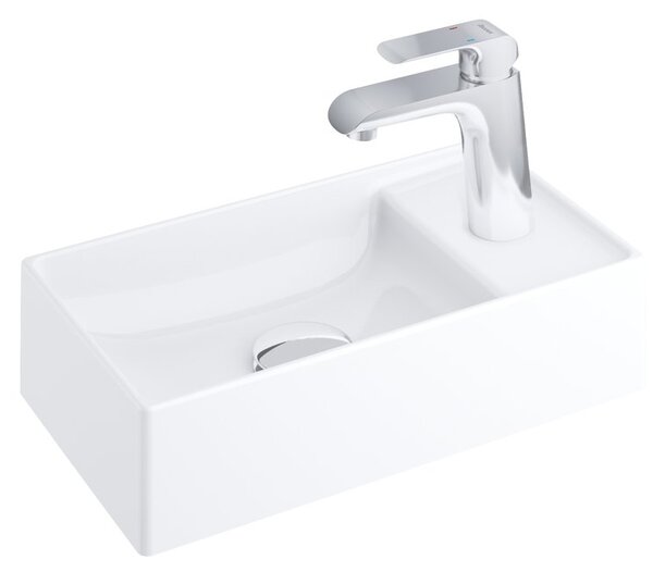 Ravak Veda umyvadlo 40x22 cm obdélníkový nábytkový bílá lesk XJX01240000