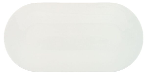 Český porcelán Bohemia White Oválný podnos 40,5 cm