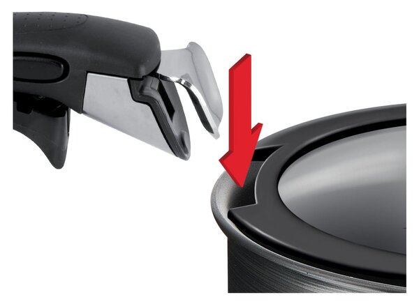 Skleněné pokličky v sadě 3 ks Ingenio L9849053 – Tefal