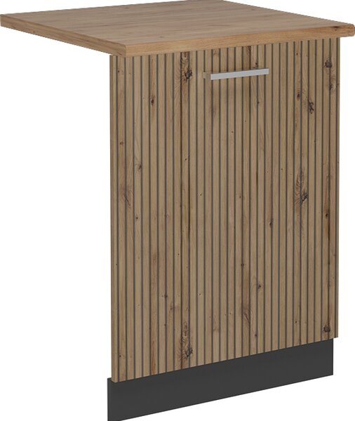 Čelní panel myčky Vicco R-Line Řemeslný dub 60 cm , PD Dub, Model 55140