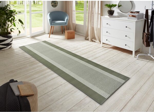 Zelený běhoun 80x200 cm Band – Hanse Home