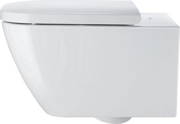 Závěsné WC DURAVIT Happy D,2 otevřený splachovací kruh bílá 2222090000