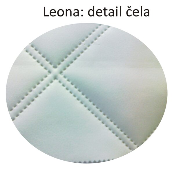 Manželská postel 160 cm Lanie 3 (s pěnovými matracemi)