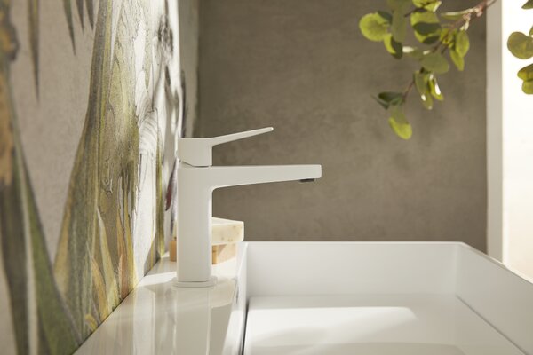 KFA Armatura Malaga White umyvadlová baterie stojící bílá 4522-815-44