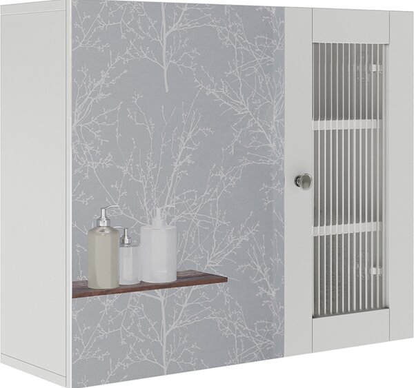 Koupelnová zrcadlová skříňka Vicco Malte Bílá 60 x 50 cm se zrcadlem, Model 54267