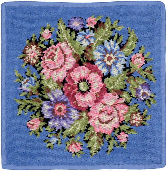 Feiler VIENNA ručník na obličej 30 x 30 cm jeansblau