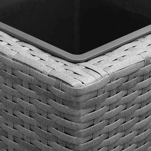 Deuba Květináč 83x30,5x60cm - šedý