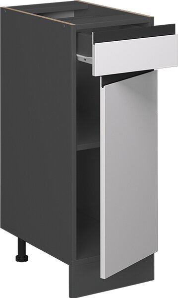 Spodní skříňka kuchyňské linky Vicco R-Line Bílá 30 cm Tvar J, bez pracovní desky, Model 39760