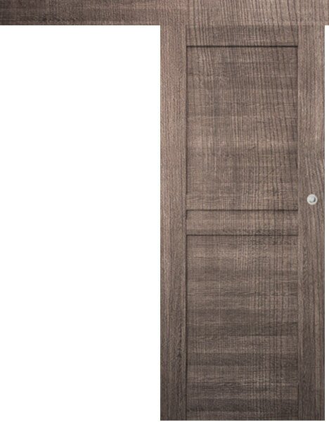 Posuvné interiérové dveře na stěnu vasco doors MADERA plné model 1 Průchozí rozměr: 70 x 197 cm
