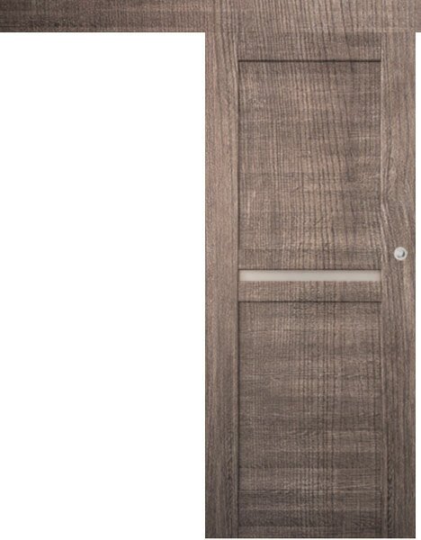 Posuvné interiérové dveře na stěnu vasco doors MADERA model 2 Průchozí rozměr: 70 x 197 cm