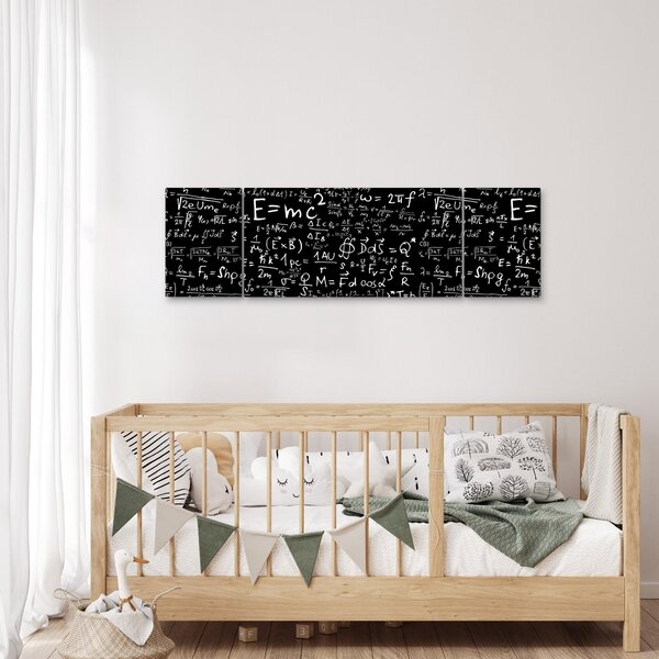 Obraz - Matematika (170x50 cm)
